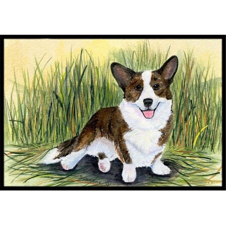 Carolines Treasures Carolines Treasures SS8004JMAT 24 x 36 in. Corgi Indoor Or Outdoor Doormat SS8004JMAT